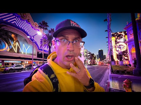 🔴 Vegas LIVE. Totally DEAD on the Strip! 🤯 1080p on iPhone 17.